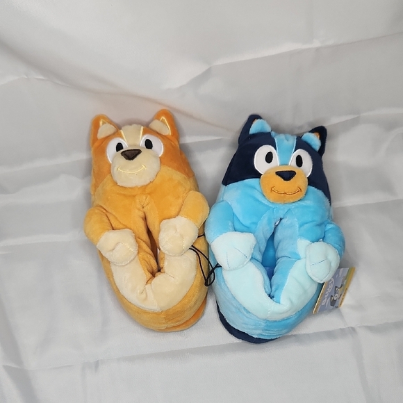 Disney Other - Blue Dog Character Slippers